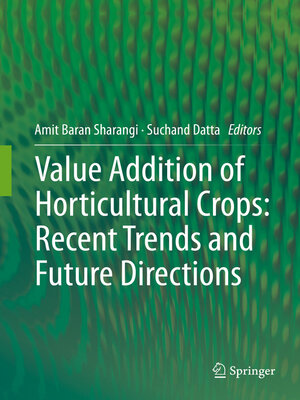cover image of Value Addition of Horticultural Crops